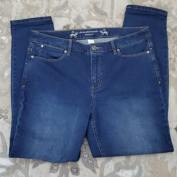 christopher and banks modern fit jeans